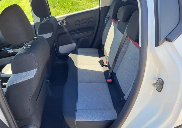 Citroen C3 cena 47900 przebieg: 17000, rok produkcji 2021 z Kłobuck małe 326